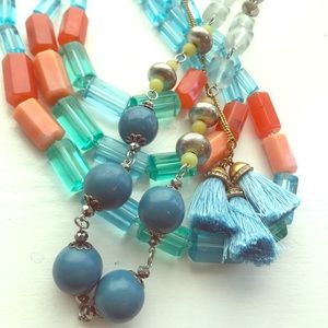 Beachy statement necklaces (set of three)